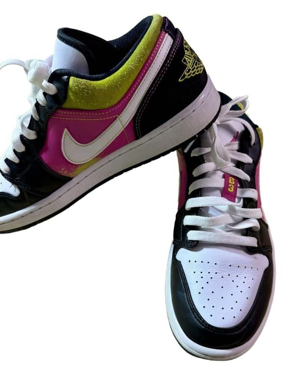 Nike Air Jordan 1 Low “Spray Paint” – CW5564-001 – Size 8